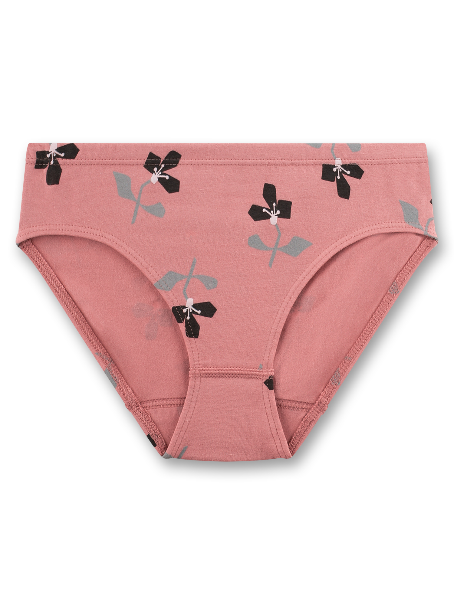 Mädchen-Rioslip rosa Blumen