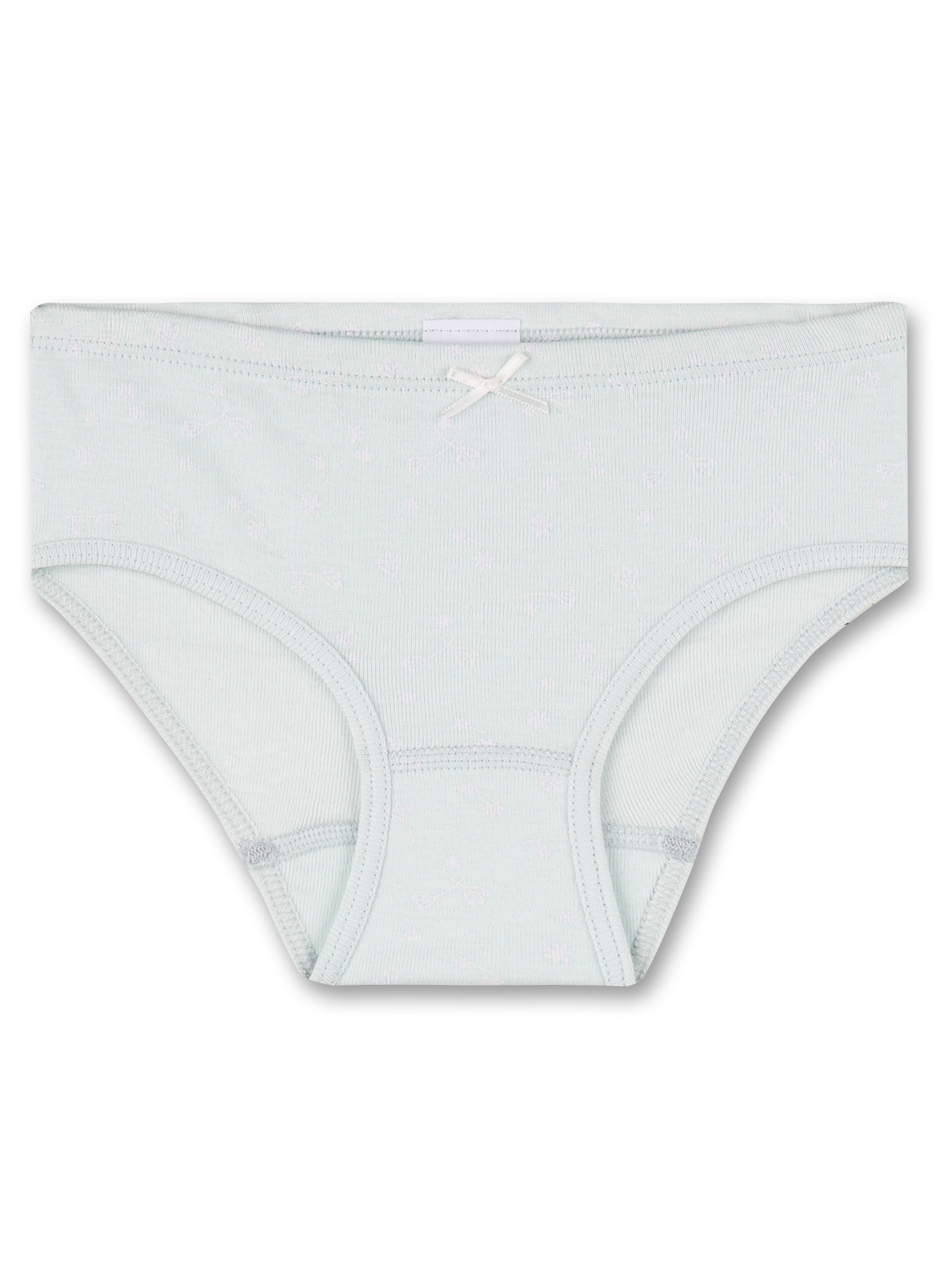 Mädchen-Hipslip (Doppelpack) Off-White und Hellblau