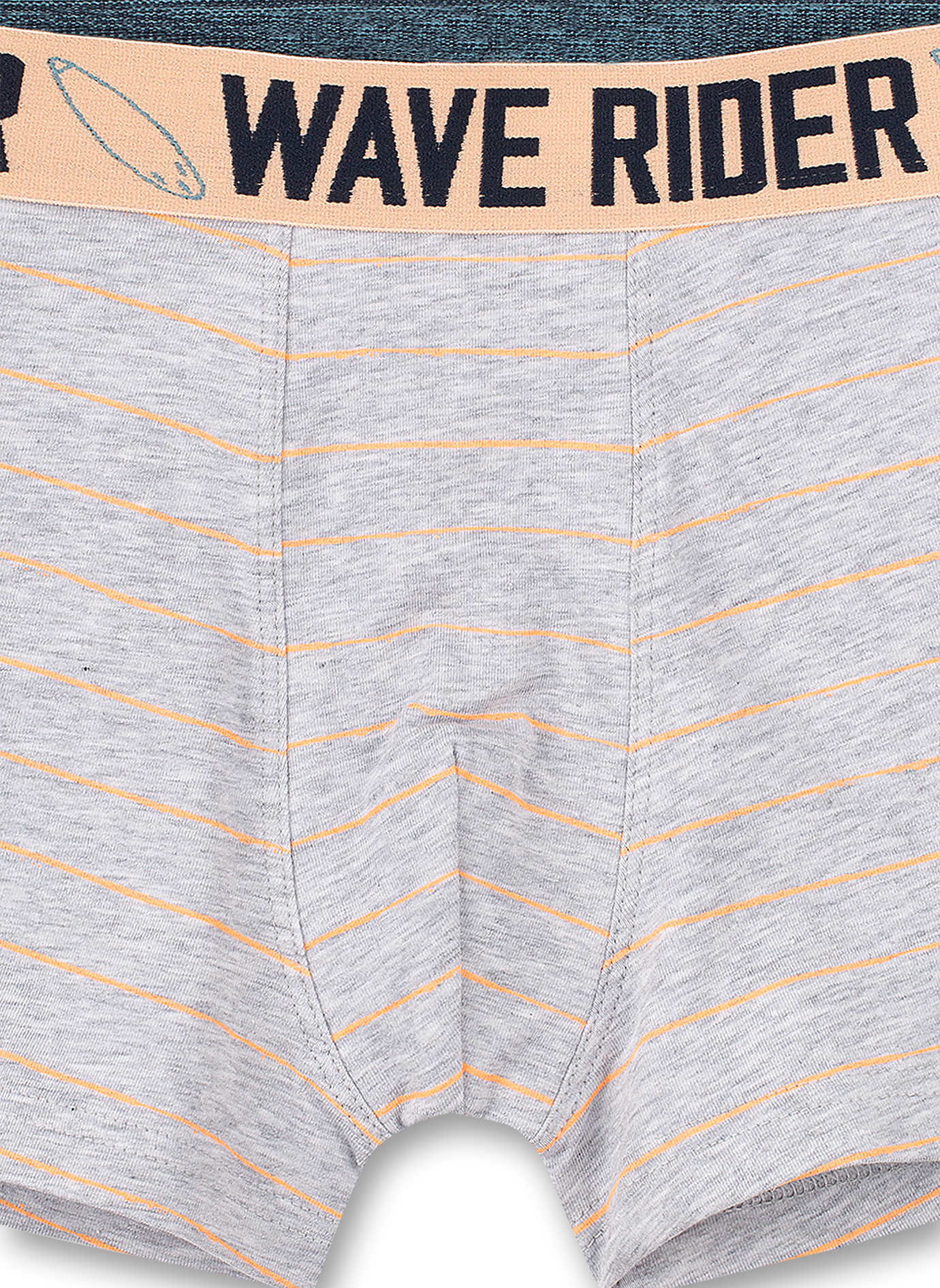 Jungen-Shorts Graumelange Wave Rider