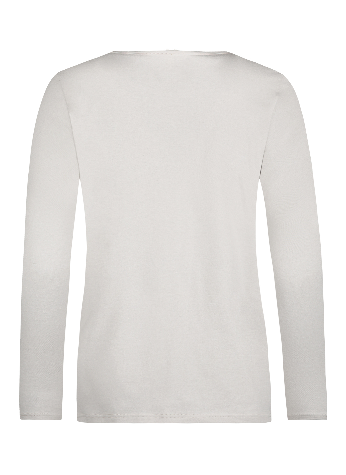 Damen-Shirt Langarm Off-White