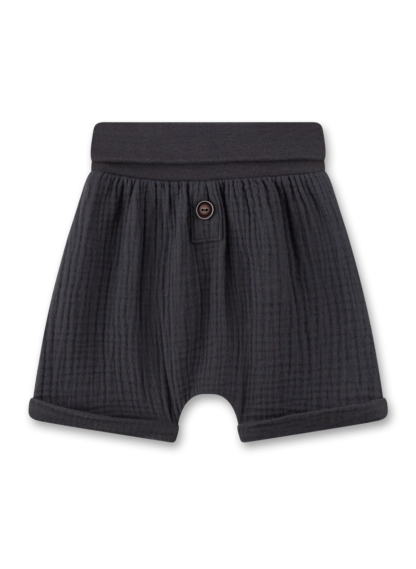 Baby-Shorts Grau aus Musselin