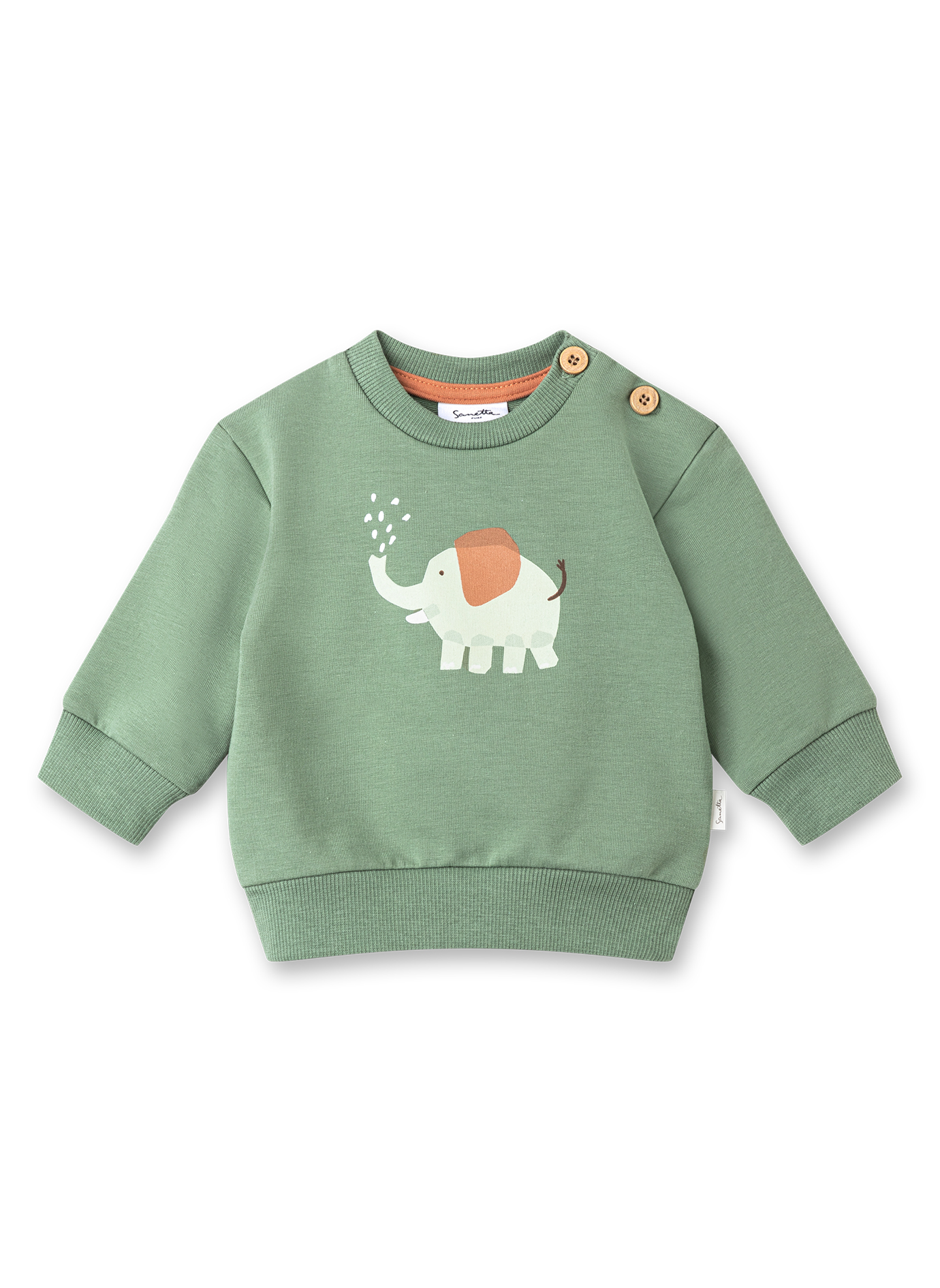 Jungen-Sweatshirt Grün