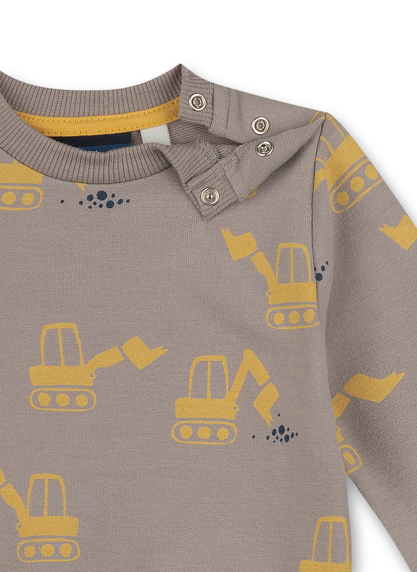 Jungen-Sweatshirt Grau Little Builder