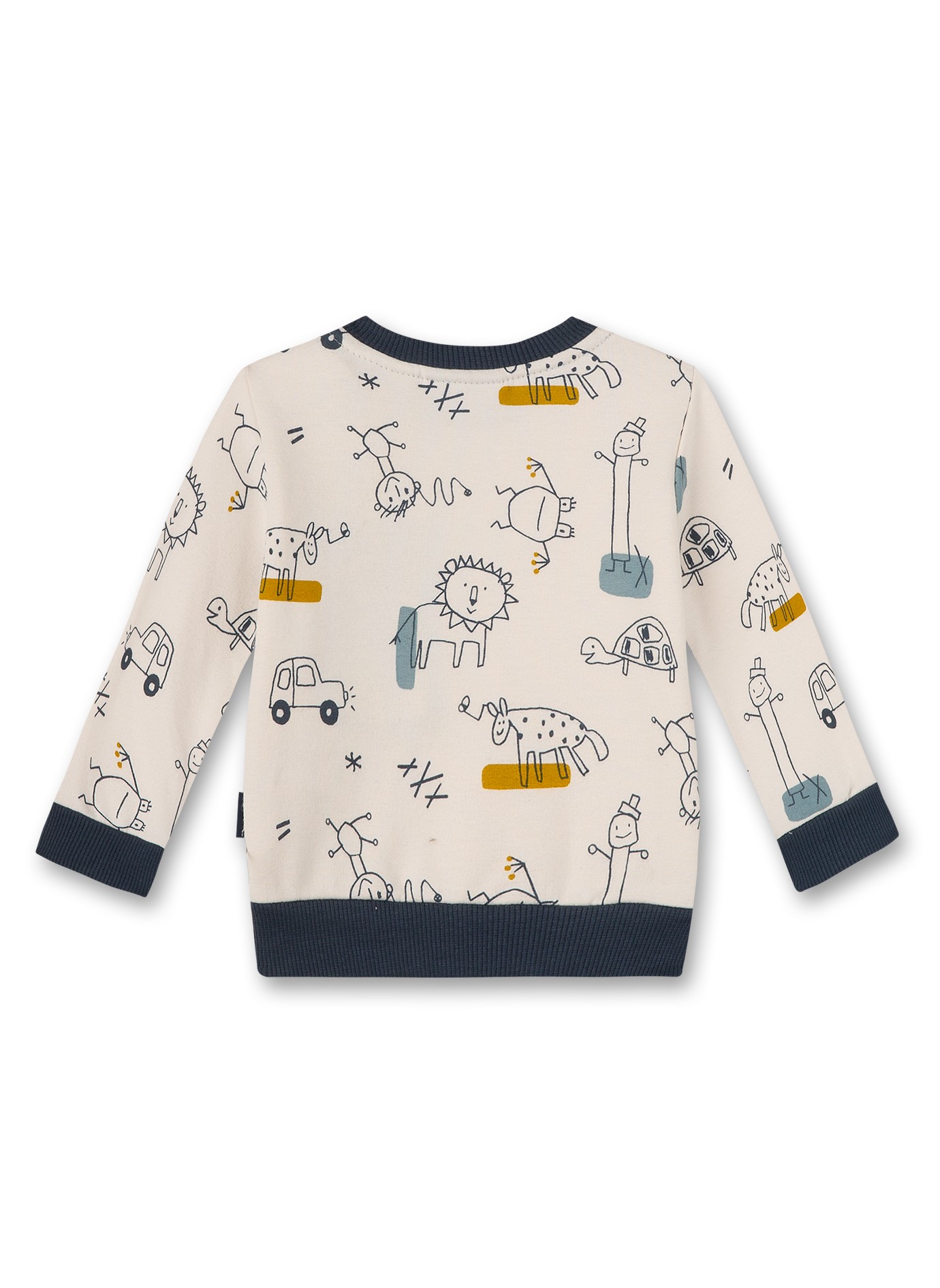 Jungen-Sweatshirt Beige Turtle
