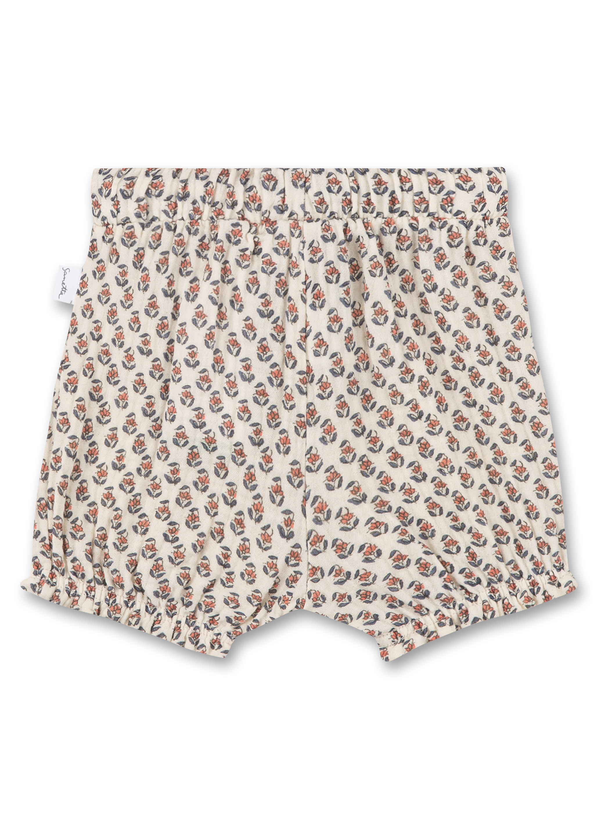 Mädchen-Shorts Beige Musselin