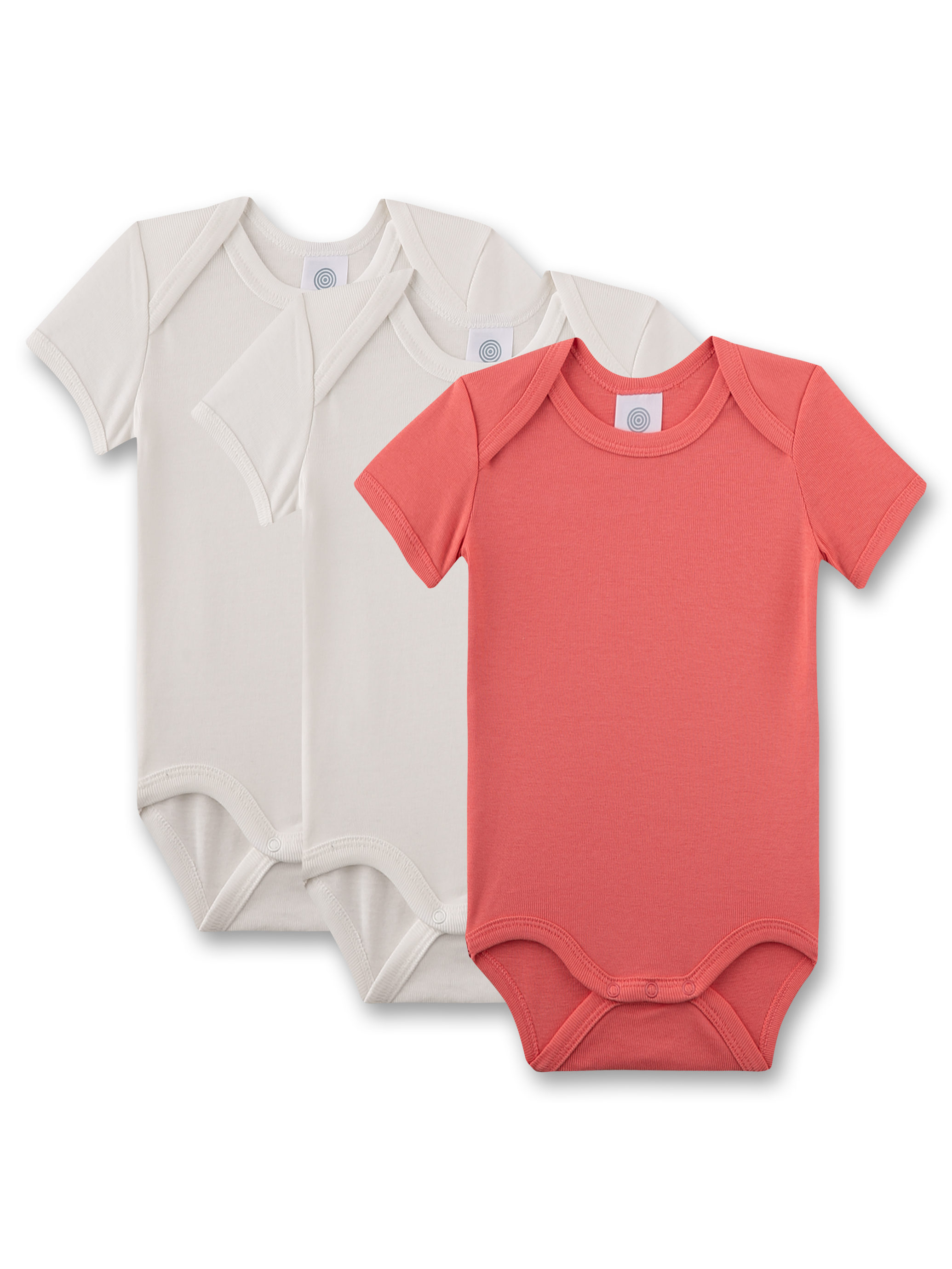 Baby- Body (Dreierpack) rosa