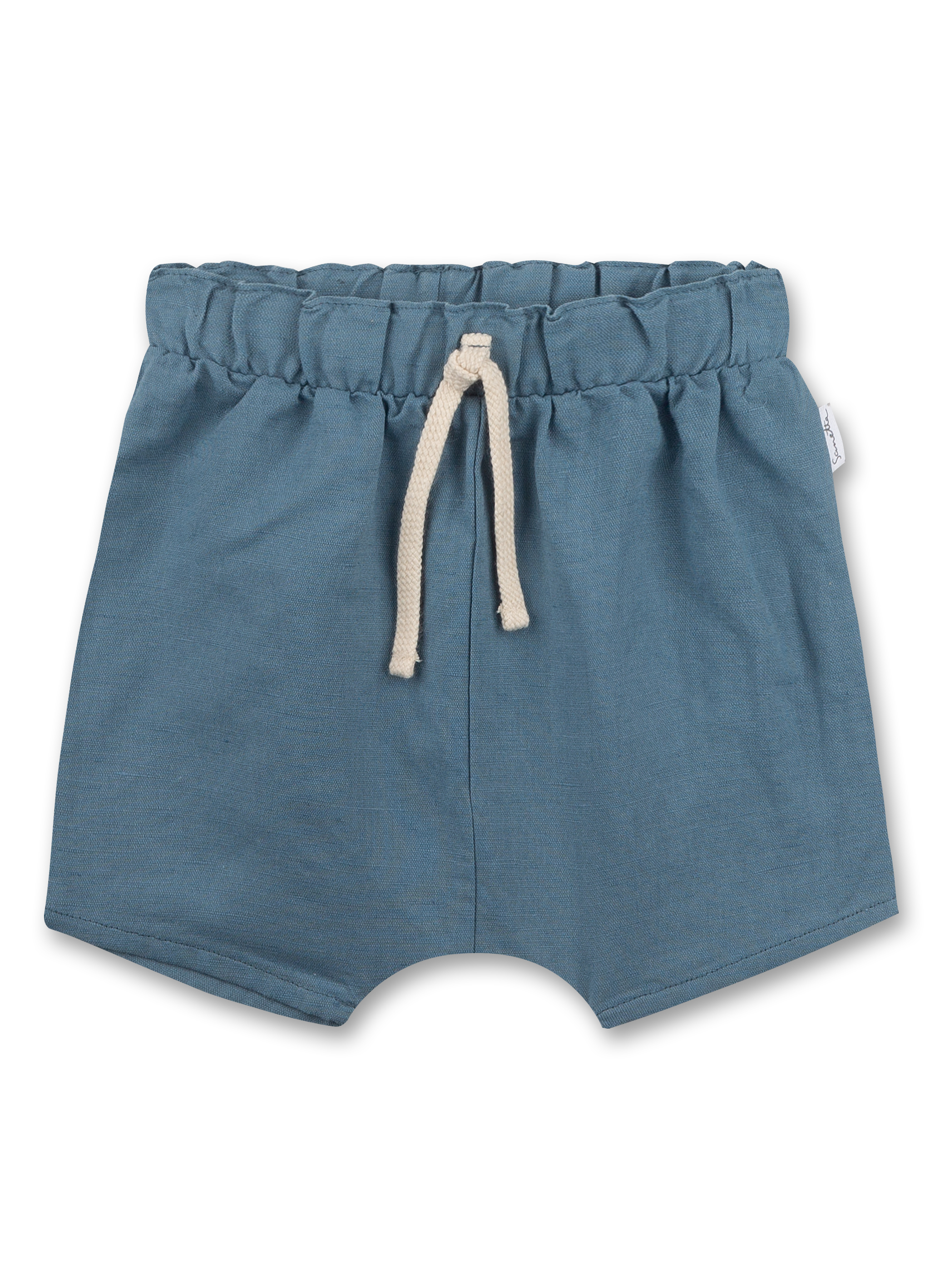 Unisex-Shorts aus Leinen Blau