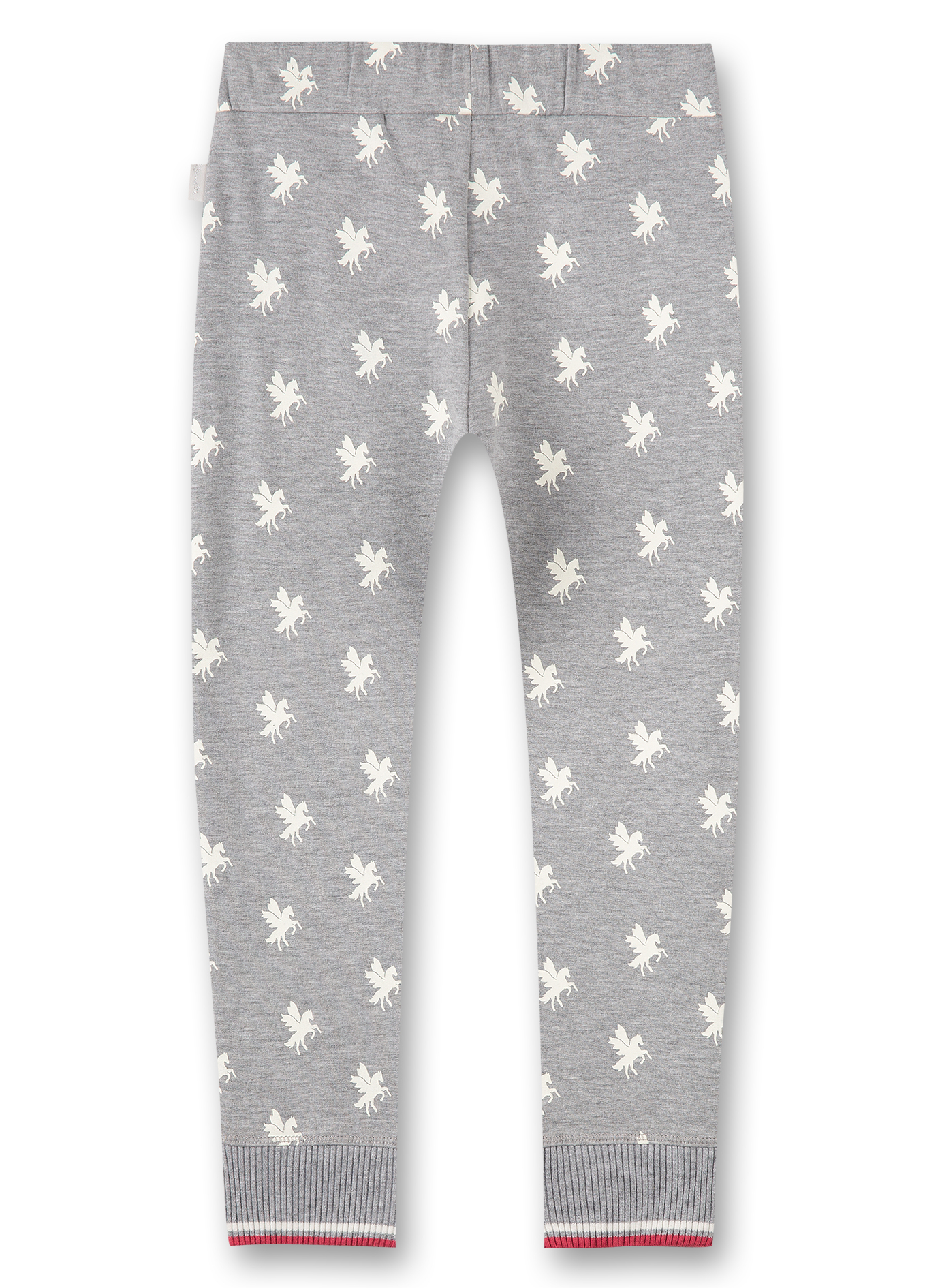 Mädchen-Sweathose Graumelange Flying Pegasus