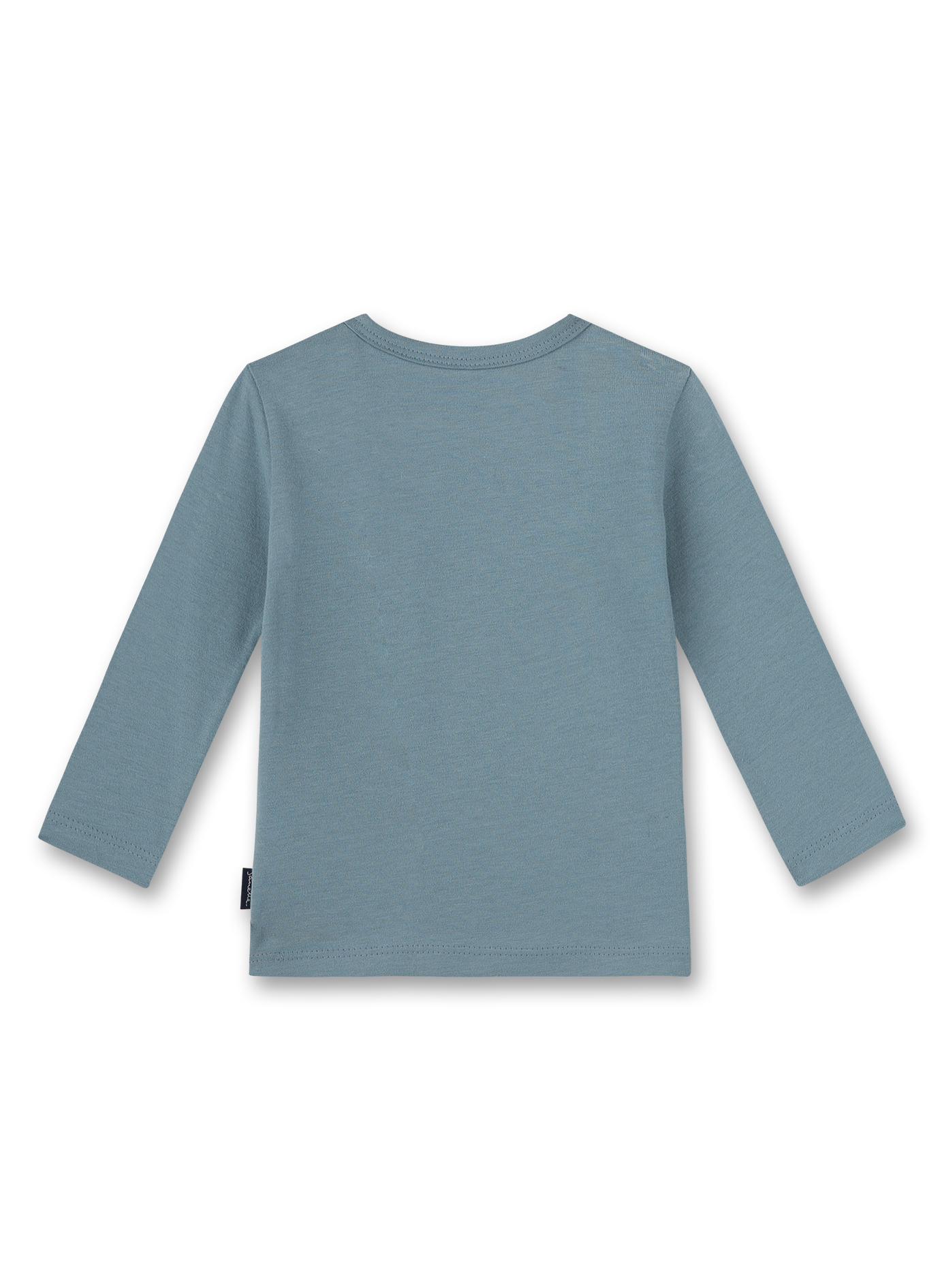 Jungen-Shirt langarm Blau Turtle