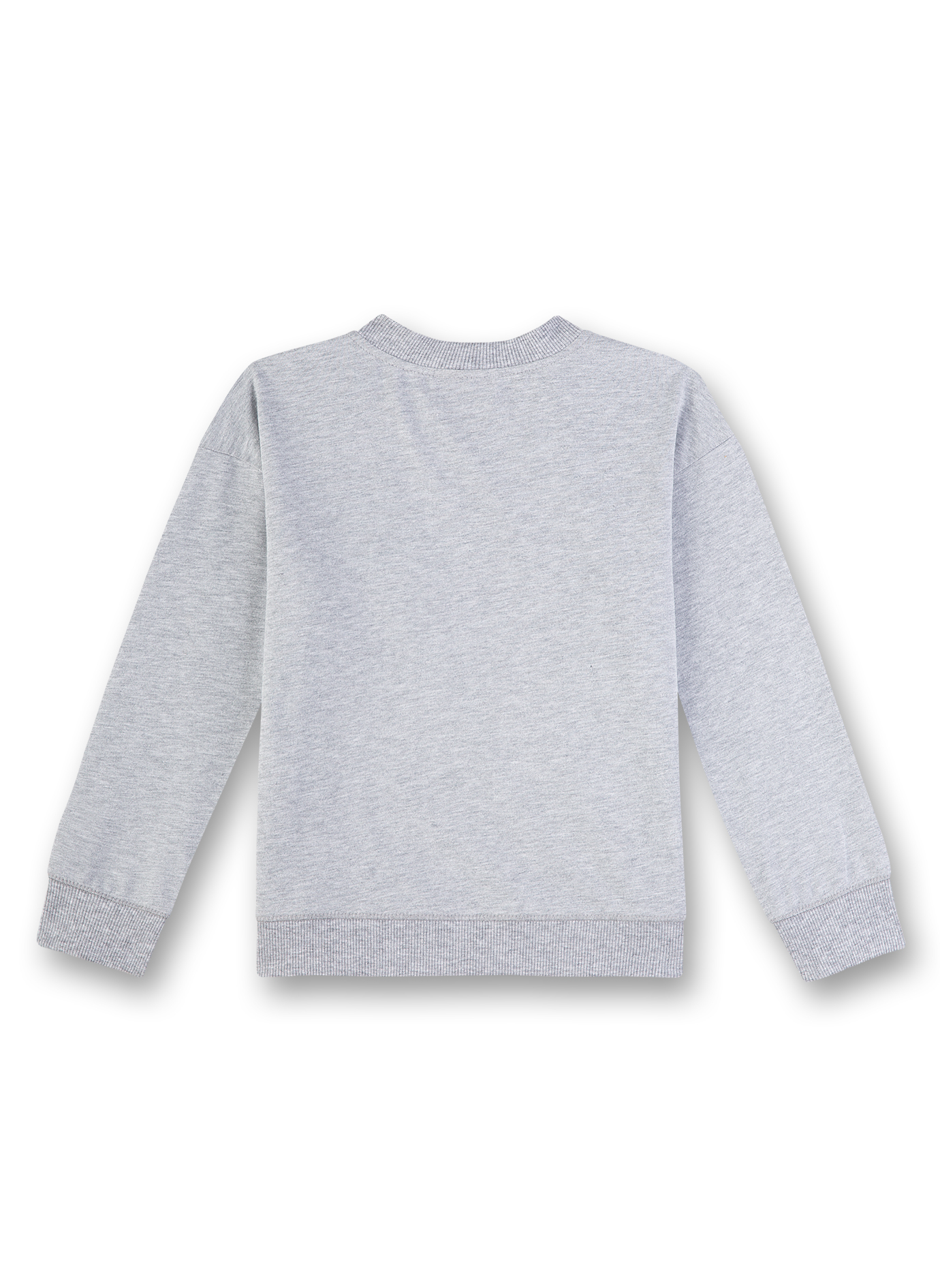 Jungen-Sweatshirt Graumelange Surf and Chill
