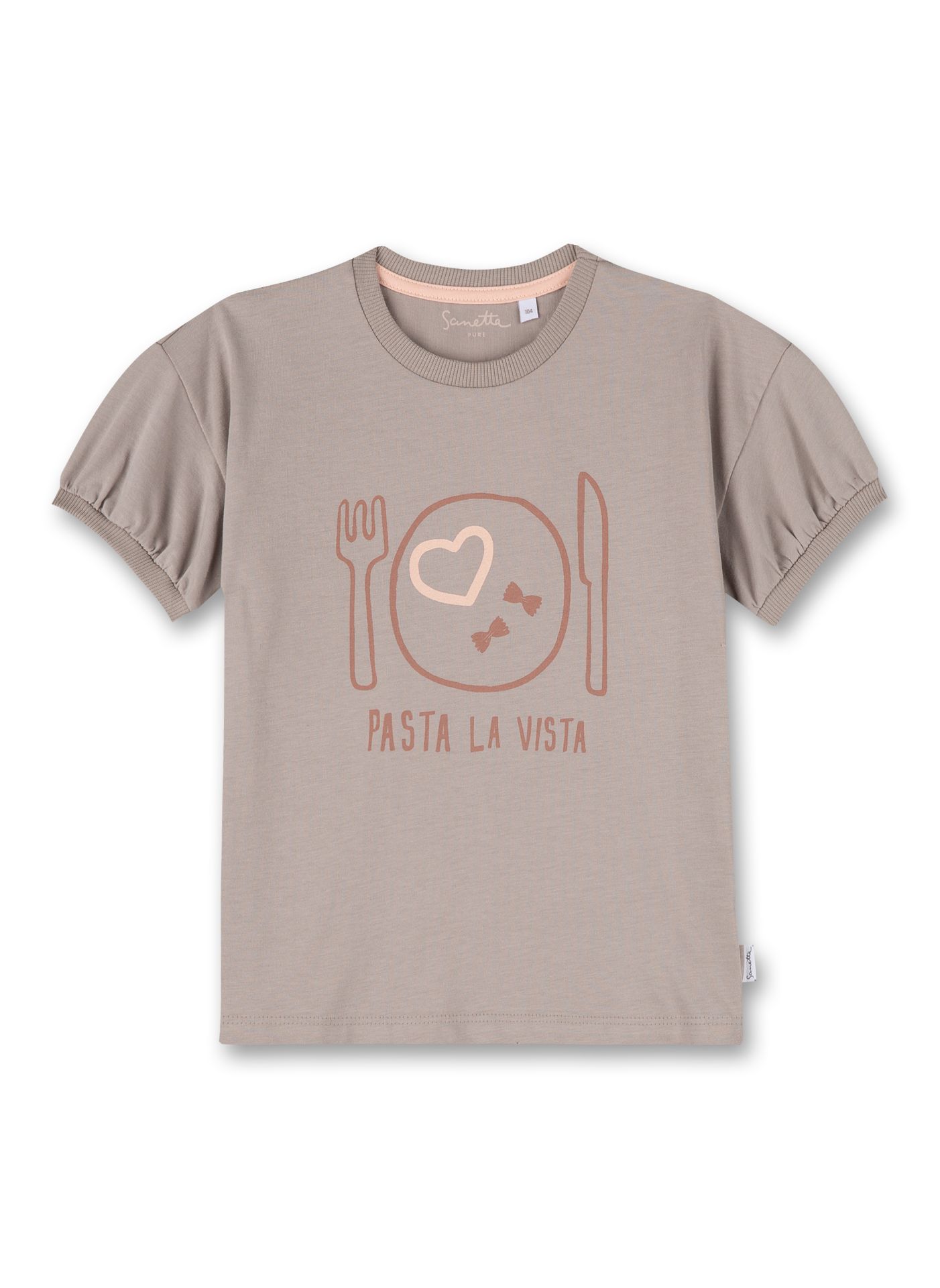 Sanetta Baby-Mädchen Sweatshirt In Beige - Süß Mit Storchen-Print