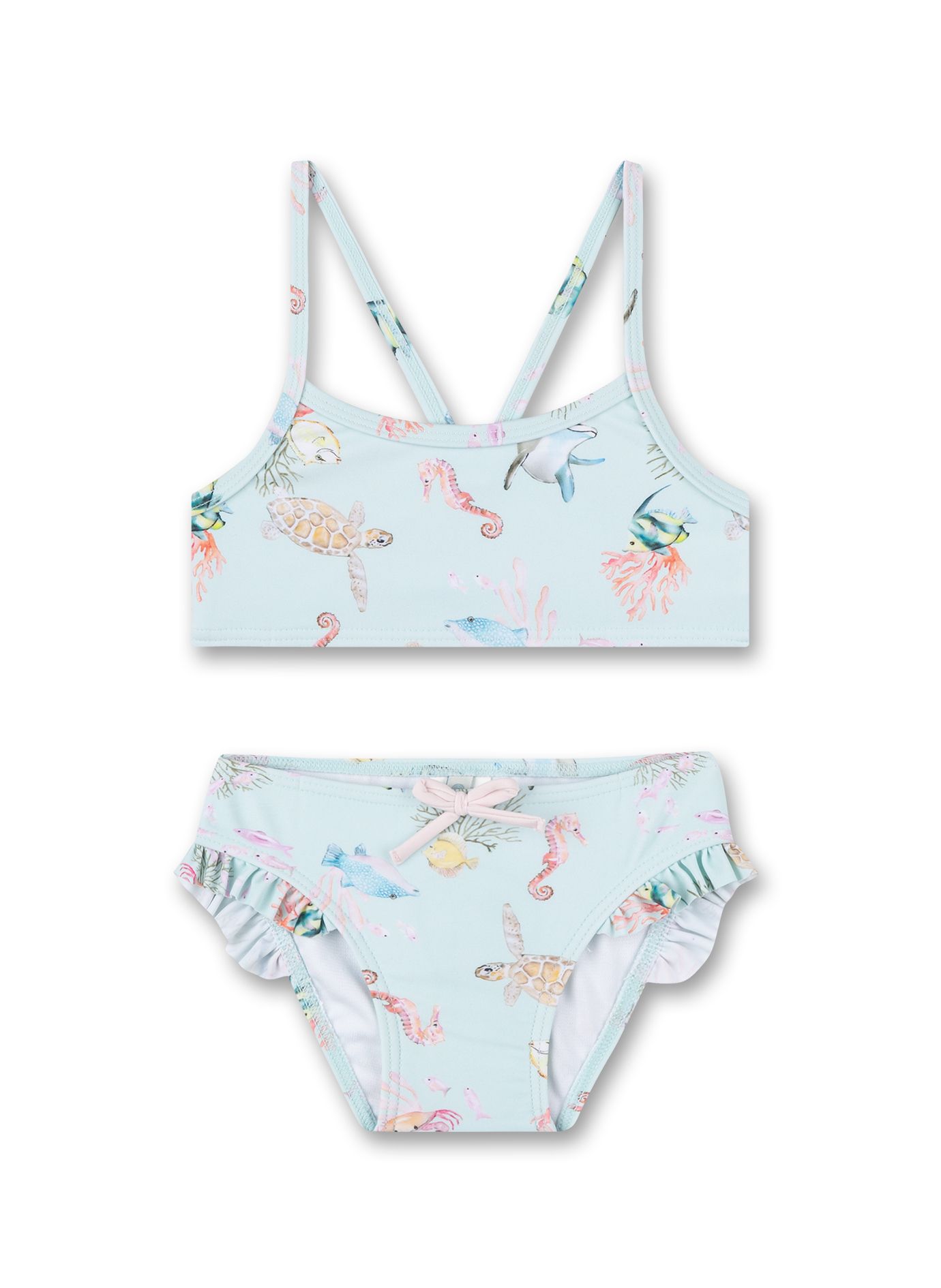 Sanetta Mädchen Bikini - Badeanzug Aus Recyceltem Polyester